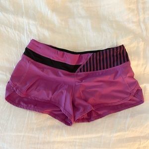 Lululemon Speed Shorts